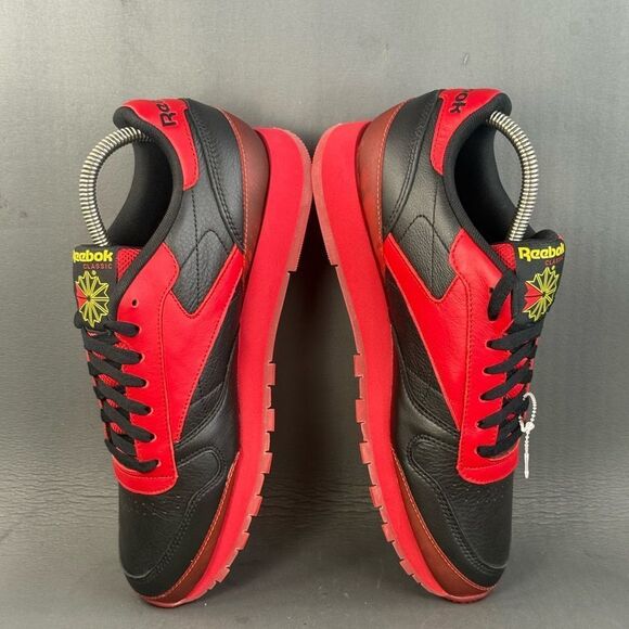 Reebok CL LEATHER WRAP Athletic Trainer sneaker Shoes men’s size 9 New - Picture 5 of 8